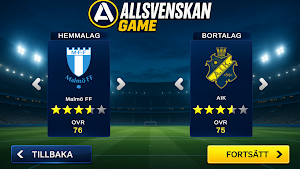 Sverige Fotbollsspel Screenshot 1