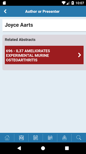 OARSI World Congress Screenshot 3