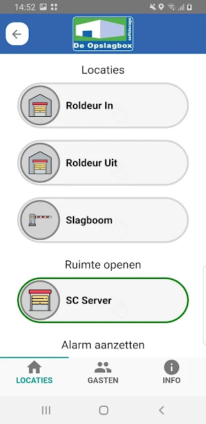 Smart-Access Tenant Screenshot 1