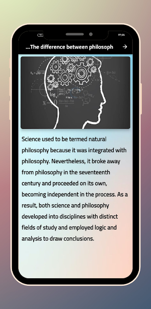 Philosophy and science Screenshot 1