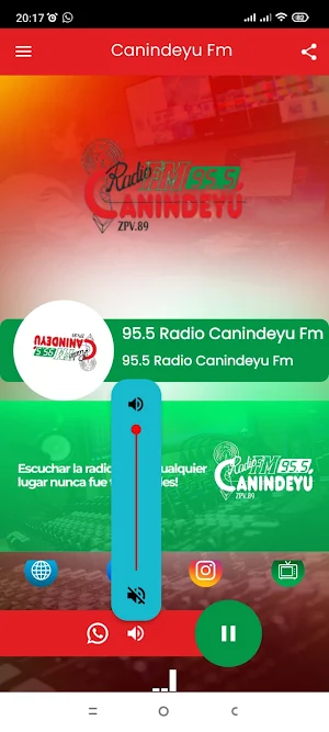 Radio Canindeyu 95.5 Fm Screenshot 2