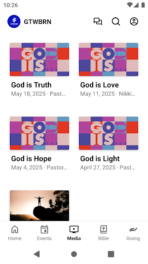 Gateway Branson Church App Screenshot 2