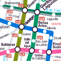 Mexico City Metro Map Offline