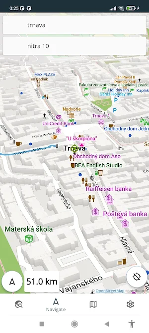 Slovakia Offline Map Screenshot 1