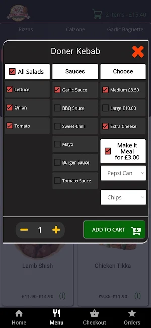 Pizza Choice Trimsaran Screenshot 1