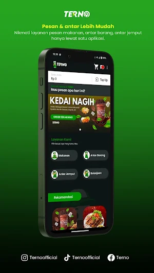 Terno - Ojek and Delivery Screenshot 0
