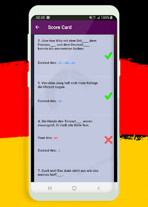 Nomen Grammatik Deutsch Screenshot 3