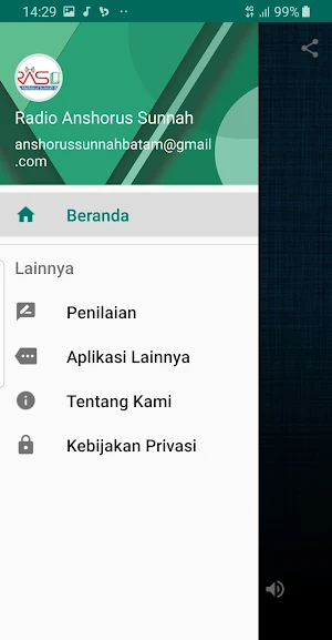 Radio Anshorussunnah Batam Screenshot 2