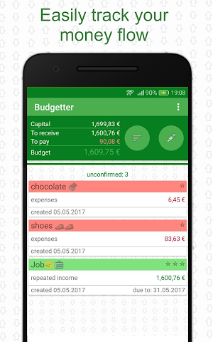 Budgetter - Budget Planer Screenshot 0