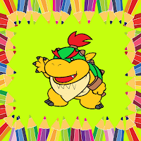 Bowser Coloring Book