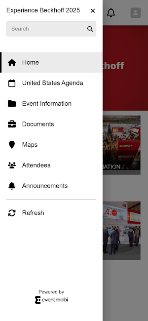 Experience Beckhoff App Screenshot 0