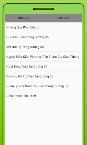 Luat Giao Thong Screenshot 0