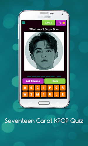 Seventeen Carat KPOP Quiz Screenshot 3