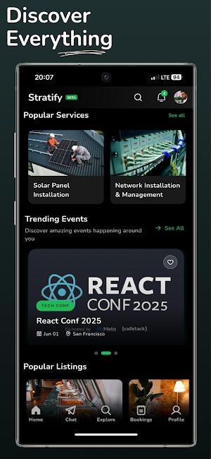 Stratify - Services on Demand Screenshot 0