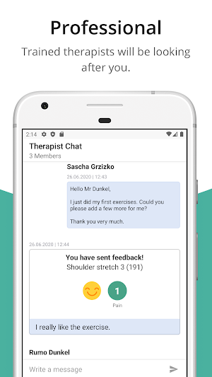 MEDICLIN Therapy Screenshot 3