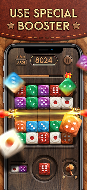 Merge Dice: Gem Master - Brain Game Block Puzzle Screenshot 2