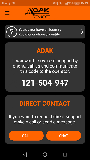 ADAK REMOTE Screenshot 0