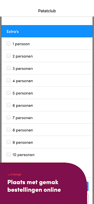 Patatclub Screenshot 1