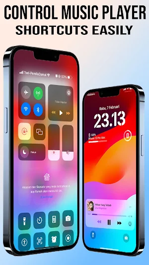 Control Center iOS 17 OS Screenshot 1