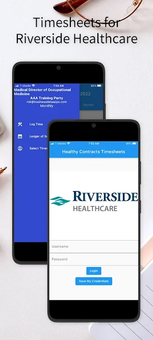 Riverside Timesheets Screenshot 0