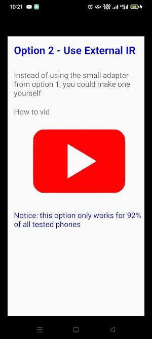 Techwood TV remote Screenshot 2
