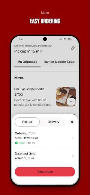 Maru Ramen Bar Screenshot 2