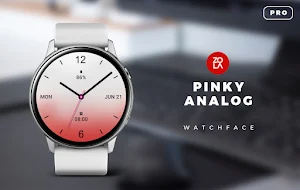 Pinky Analog Pro Watch Face Screenshot 0