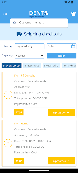 Denta Delivery Screenshot 3