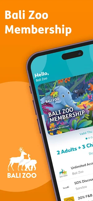 Bali Zoo Membership Screenshot 0