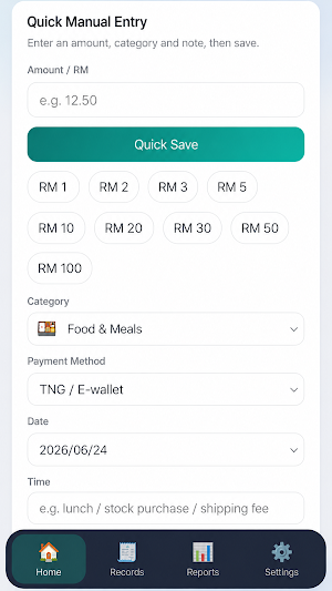 Pretties Daily Expense Screenshot 3