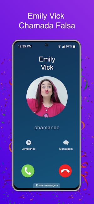 Emilly Vick Fake Video Call Screenshot 0