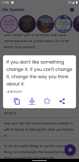 Life Quotes and Sayings Screenshot 2