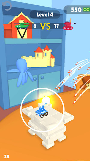 Merge Toy Tanks Screenshot 1