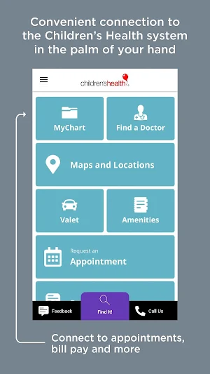 Children’s Health Mobile App Screenshot 0