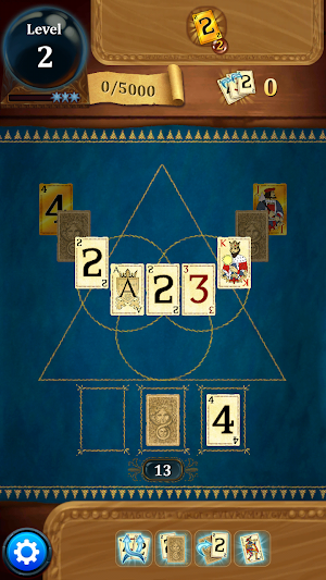 Clash of Cards - Classic Solitaire Games Tripeaks Screenshot 1