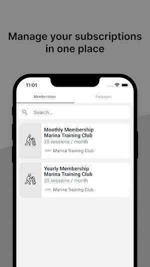 Marina Training Club Screenshot 3