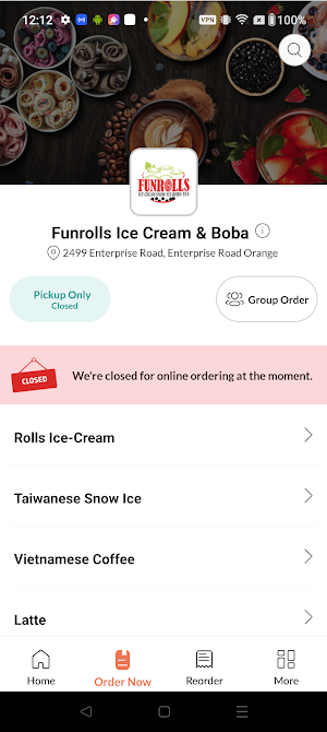 Funrolls Ice Cream & Boba Screenshot 1