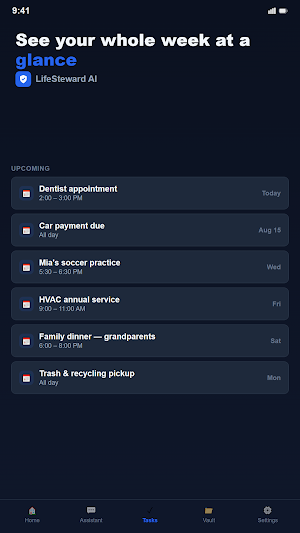 LifeSteward AI: Life Assistant Screenshot 2