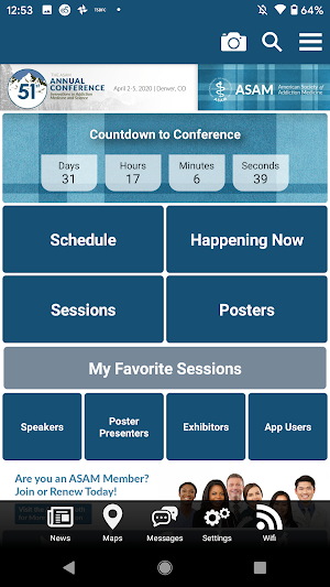ASAM Events Screenshot 2