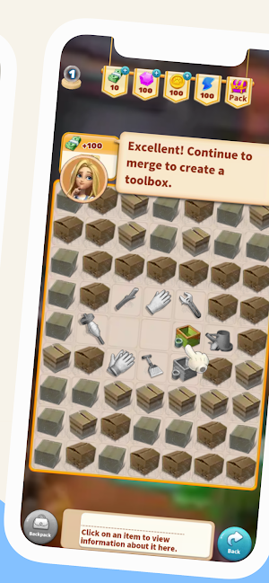 Bloom Heart Merge Screenshot 1