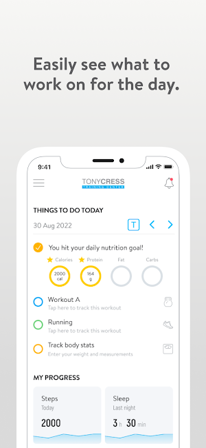 Tony Cress 360 Health Screenshot 1