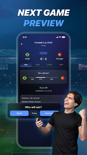 Live Score: Football Fixtures Screenshot 2