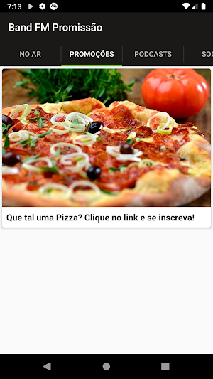 Band FM Promissão Screenshot 2