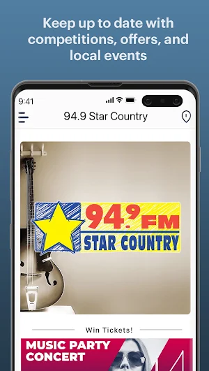 94.9 Star Country Screenshot 2