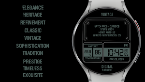 Vintage Console Watch Face Screenshot 2