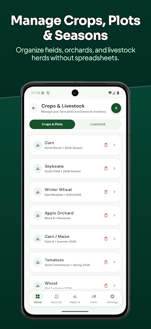 Farm Expense & Income Tracker Screenshot 2