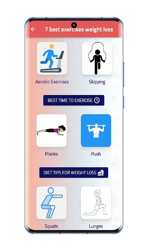 exercises for weight loss Screenshot 2