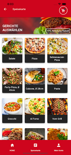 Pizzeria Charlot Screenshot 1