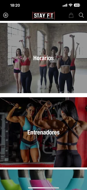 Stay-Fit Fitness Center Screenshot 2