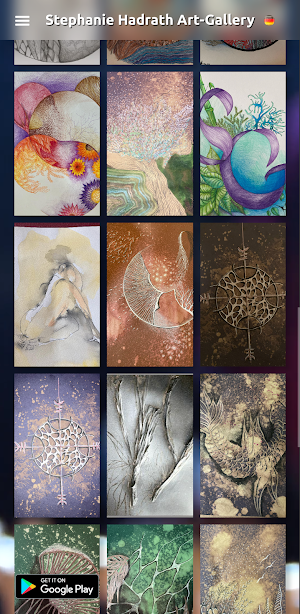 Stephanie Hadrath Art-Gallery Screenshot 2